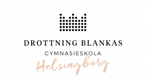 Logotyp för Drottning Blankas Gymnasieskola Helsingborg 1