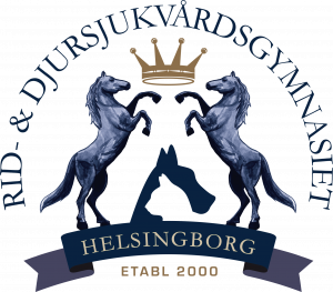 Logotyp för Rid- och Djursjukvårdsgymnasiet