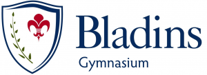 Logotyp för Bladins gymnasium